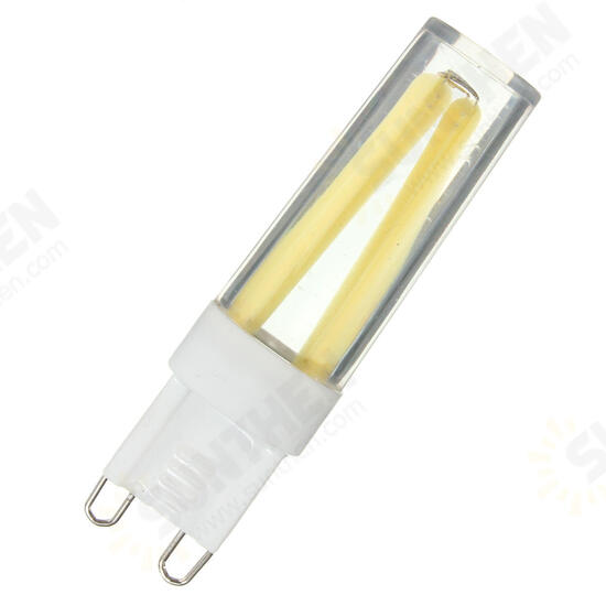 Mini G9 3W COB Pure White Warm White LED Silicone Crystal Lamp Light AC110V