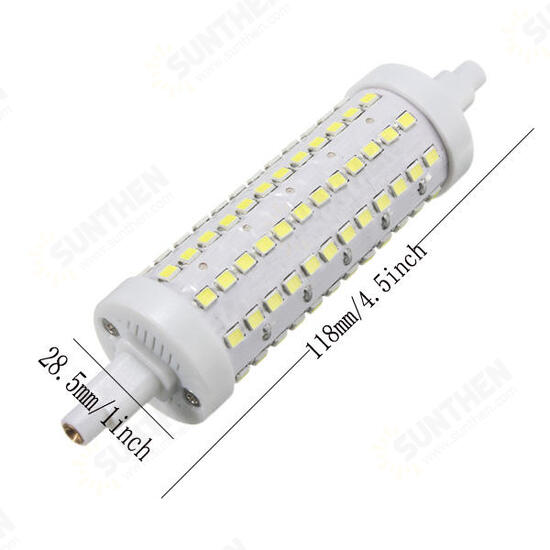 R7S 10W 108 SMD 2835 LED Flood Light Bulb Non-dimmable Lamp Tube Bulb 85-265V