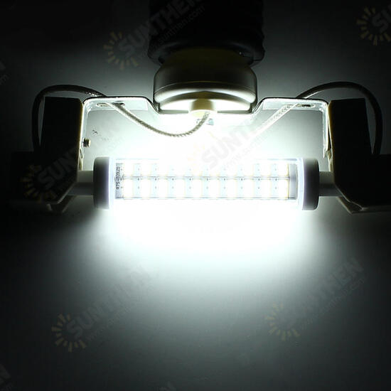 R7S 118MM 10W SMD2835 Warm White Pure White No Stroboscopic LED Corn Light Bulb AC85-265V