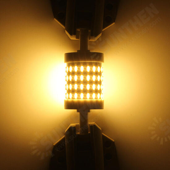 R7S 5W 72 SMD 4014 78mm LED Warm White White Corn Light Lamp Bulb AC85-265V