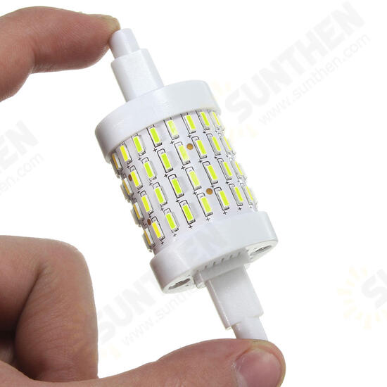 R7S 5W 72 SMD 4014 78mm LED Warm White White Corn Light Lamp Bulb AC85-265V