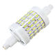 R7S 5W 72 SMD 4014 78mm LED Warm White White Corn Light Lamp Bulb AC85-265V