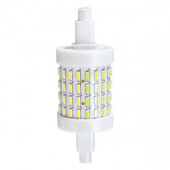 R7S 5W 72 SMD 4014 78mm LED Warm White White Corn Light Lamp Bulb AC85-265V