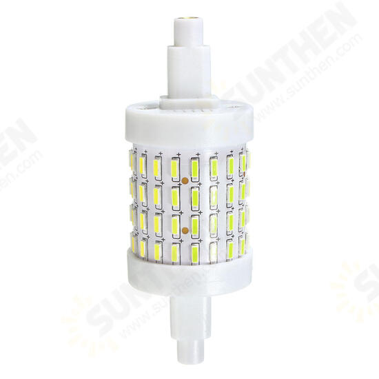 R7S 5W 72 SMD 4014 78mm LED Warm White White Corn Light Lamp Bulb AC85-265V