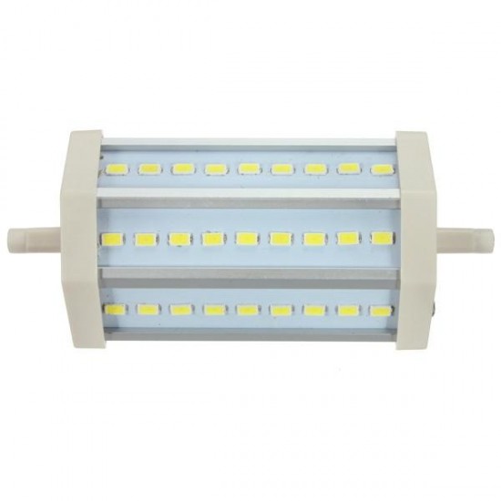 R7S Dimmable LED Bulb 118MM 10W 27 SMD 5630 Pure White/Warm White Light Lamp AC 85-265V