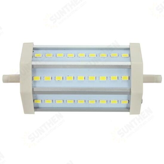 R7S Dimmable LED Bulb 118MM 10W 27 SMD 5630 Pure White/Warm White Light Lamp AC 85-265V