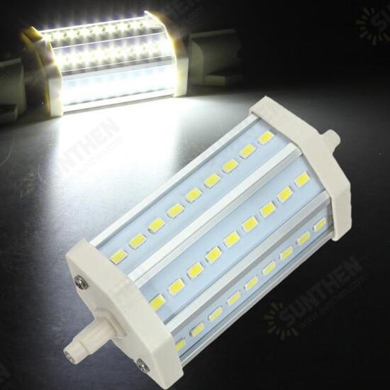 R7S Dimmable LED Bulb 118MM 10W 27 SMD 5630 Pure White/Warm White Light Lamp AC 85-265V