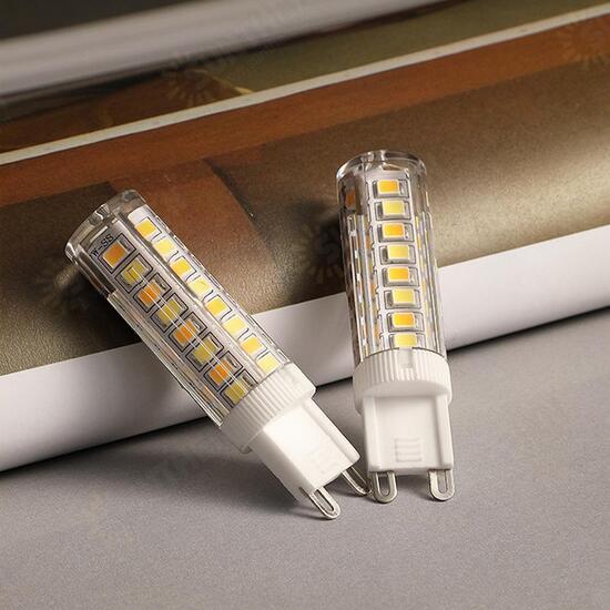 Three Color Temperature AC220V 2835 No Flicker G9 Ceramics LED Bulb Replace Halogen Lighting for Indoor Home