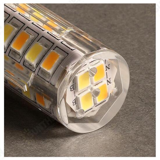 Three Color Temperature AC220V 2835 No Flicker G9 Ceramics LED Bulb Replace Halogen Lighting for Indoor Home