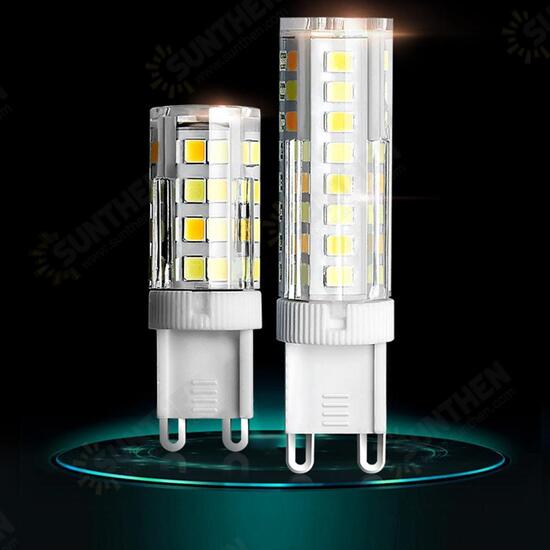 Three Color Temperature AC220V 2835 No Flicker G9 Ceramics LED Bulb Replace Halogen Lighting for Indoor Home