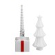 USB 360° Shining Christmas RGB Tree Shape 69 LED Bulb Festival Gift Party Decor