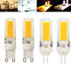 Dimmable G4 G9 LED Filament Retro COB Glass Light Bulb 110V 220V Replace Holagen Light Bulb Dimmable G4 G9 LED Filament Retro COB Glass Light Bulb 110V 220V Replace Holagen Light Bulb