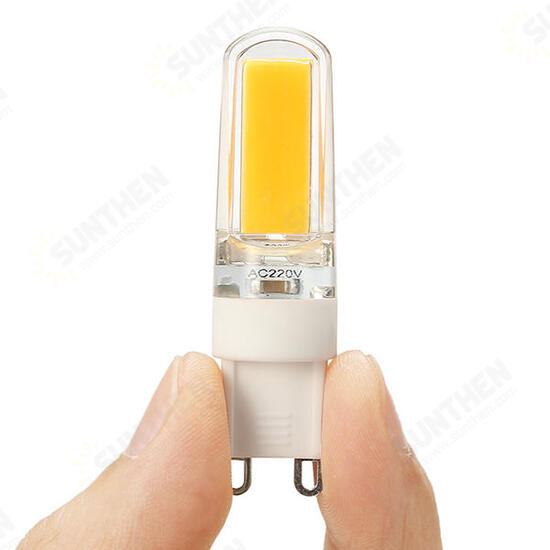 Dimmable G4 G9 LED Filament Retro COB Glass Light Bulb 110V 220V Replace Holagen Light Bulb Dimmable G4 G9 LED Filament Retro COB Glass Light Bulb 110V 220V Replace Holagen Light Bulb