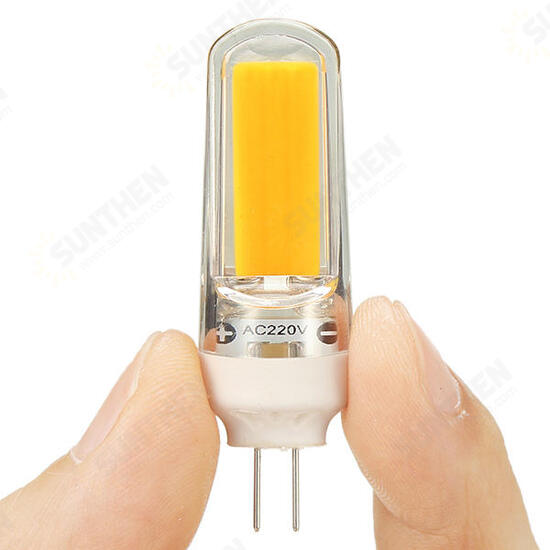 Dimmable G4 G9 LED Filament Retro COB Glass Light Bulb 110V 220V Replace Holagen Light Bulb Dimmable G4 G9 LED Filament Retro COB Glass Light Bulb 110V 220V Replace Holagen Light Bulb