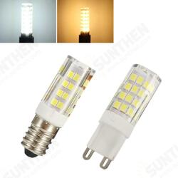 E14 E12 5W Pure White Warm White 51LED Ceramics Corn Light Bulb for Replace Halogen AC110V AC220V E14 E12 5W Pure White Warm White 51LED Ceramics Corn Light Bulb for Replace Halogen AC110V AC220V