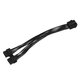 20cm Graphics Card 8 Pin Female to 2*8P(6+2)pin Extention Power Cable Male