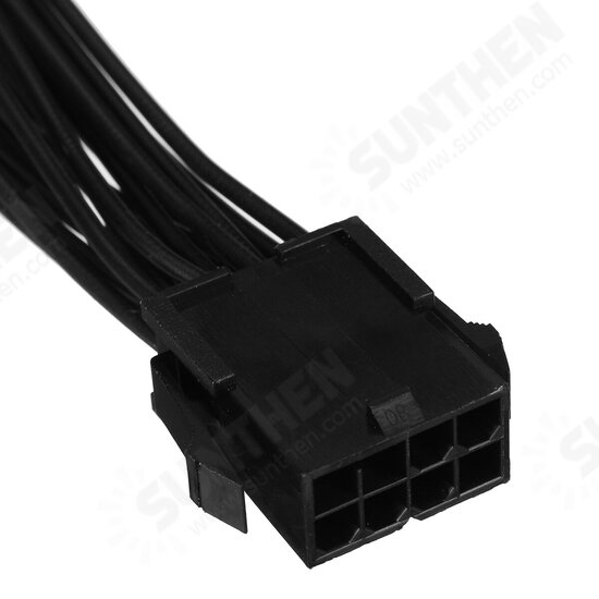 20cm Graphics Card 8 Pin Female to 2*8P(6+2)pin Extention Power Cable Male