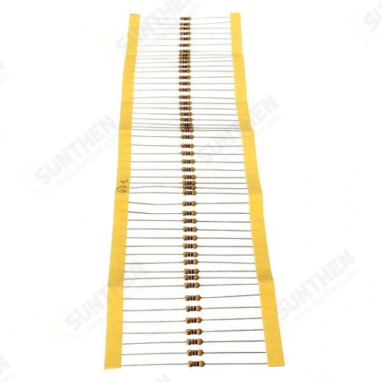 50 Pcs 470 Ohm 1/4W 0.25W 5% Carbon Film Resistors