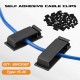 50Pcs Cable Clips Self-Adhesive Cord Management Wire Holder Organizer Clamp for Computer