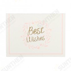 Creative Gilding Greeting Card for Birthday Thanksgiving Day Party Wedding Baking Best Wishes Card Creative Gilding Greeting Card for Birthday Thanksgiving Day Party Wedding Baking Best Wishes Card