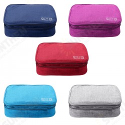 Data Cable Storage Bag Multifunctional Digital Devices Stationery Case Portable Travel Electronic Pouch Earbuds Earphone Organizer