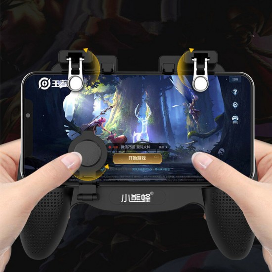 Mobile Gaming Gamepad Joystick Game Controller Handle for 4.7-6.5 inch Smartphones