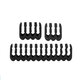 Sleeved Cable 24 Pieces Set Cord Clamp 4x24-Pin/12x8-Pin/8x6-Pin Cable Comb for 3mm Cable Gesleeved Up To 3.4mm Frosted