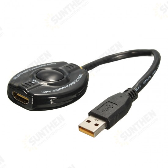 USB 3.0 to HDMI Adapter Cable 5 Gbps support 1080P Projector POS System CRT LCD LED Monitor