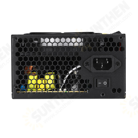 1200W Active PFC PC Power Supply Desktop Computer ATX Power Supply Non-Modular 12V 2.31 LED Fan 220V