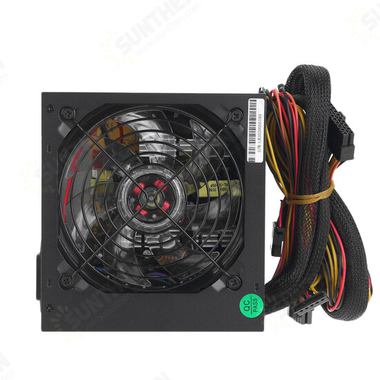 750W PC Power Supply 24Pin VISTA 12V ATX PCI SATA W/12cm Fan For Intel AMD