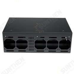 Mining Machine Mining Frame Rig Case Graphic Case For 9 GPU 52.6X36.4X17.5cm Mining Machine Mining Frame Rig Case Graphic Case For 9 GPU 52.6X36.4X17.5cm