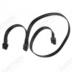 8pin Male To Dual 8pin(6+2) Male Cable PCI-E Video Card Power Cable 8pin Male To Dual 8pin(6+2) Male Cable PCI-E Video Card Power Cable