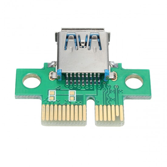 PCI-E Extender Card Adapter PCI Express 1X to 16X Extender Mining Rig 60cm USB 3.0 6Pin Power Mining Dedicated