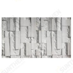 0.53x10m Brick Pattern 3D Wallpaper Sticker Textured Non-woven TV Background Decoration 0.53x10m Brick Pattern 3D Wallpaper Sticker Textured Non-woven TV Background Decoration