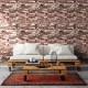 0.6x10M Brick Wallpaper Wall Sticker Waterproof PVC Self-Adhesive For Desk Room