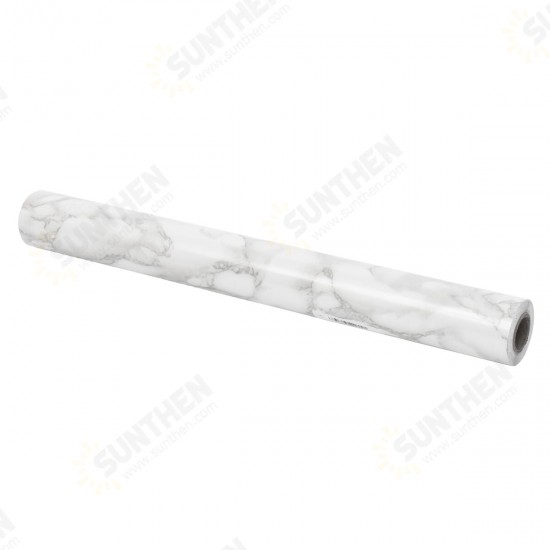 0.6x10M Self Adhesive Studio Marble Texture Wallpaper Roll Bedroom Wall Sticker Home Decor