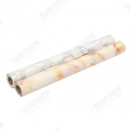 0.6x10M Self Adhesive Studio Marble Texture Wallpaper Roll Bedroom Wall Sticker Home Decor