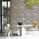 10M Retro Brick Wallpaper Wall Sticker Smooth Waterproof PVC Self-Adhesive Decoration