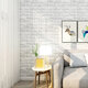 10M Retro Brick Wallpaper Wall Sticker Smooth Waterproof PVC Self-Adhesive Decoration