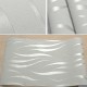 10M Waterproof 3D Embossed Wallpaper Roll Glitter Effect Silver Wall Sticker Living Room Decorations