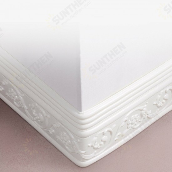 10Pcs/Set Waterproof 3D Wall Border Skirting Lines Sticker Self-Adhesive Kitchen