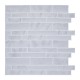 10pcs Self-adhesive Marble Pattern Wall Sticker Waterproof Kitchen Bathroom Decoration