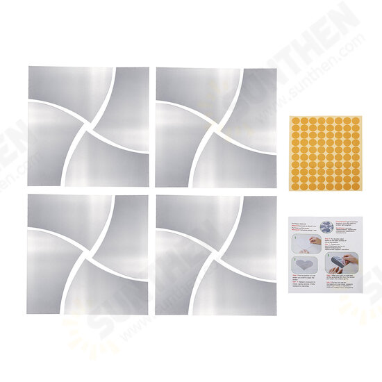 16Pcs 3D Acrylic Removable Modern Mirror Decal Art Mural Wall Sticker Home Room Decor DIY 16Pcs 3D Acrylic Removable Modern Mirror Decal Art Mural Wall Sticker Home Room Decor DIY