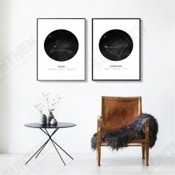 30x40cm Constellation Art Canvas Posters Geometric Astrology Painting Wall Paper 30x40cm Constellation Art Canvas Posters Geometric Astrology Painting Wall Paper