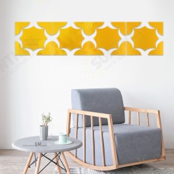 3D Acrylic Mirror Effect Tile Wall Sticker Room Decor Stick On Art Home Bathroom 3D Acrylic Mirror Effect Tile Wall Sticker Room Decor Stick On Art Home Bathroom