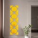 3D Acrylic Mirror Effect Tile Wall Sticker Room Decor Stick On Art Home Bathroom
