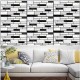 3D Brick Stone Self Adhesive Wall Sticker Panel Wallpaper Living Room Home Decoration 30x50cm