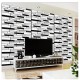 3D Brick Stone Self Adhesive Wall Sticker Panel Wallpaper Living Room Home Decoration 30x50cm