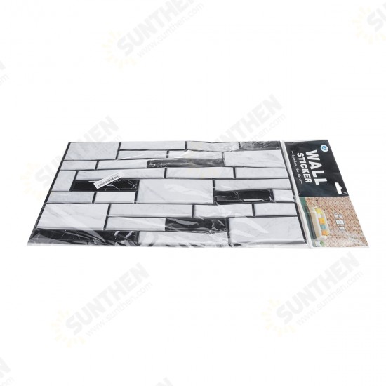 3D Brick Stone Self Adhesive Wall Sticker Panel Wallpaper Living Room Home Decoration 30x50cm 3D Brick Stone Self Adhesive Wall Sticker Panel Wallpaper Living Room Home Decoration 30x50cm
