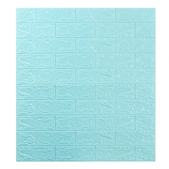 3D DIY Brick Pattern Wallpaper Waterproof Home Living Room Bed Room Kitchen Wallpaper